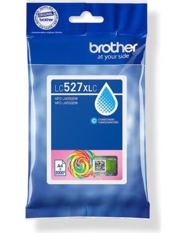 BROTHER Cartucho tinta lc527xlc cian