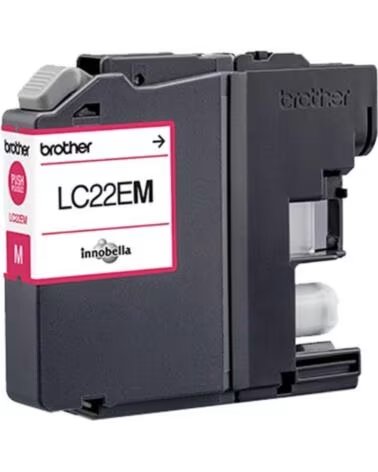 BROTHER Cartucho tinta lc22em magenta