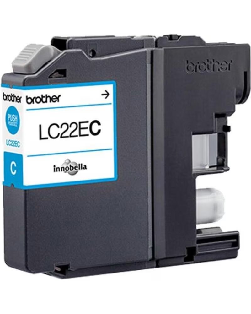BROTHER Cartucho tinta lc22ec cian