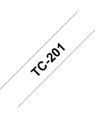 BROTHER Cinta laminada tc201 12mm x 7 7m