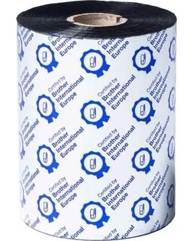 BROTHER Pack rollos de ribbon de cera premium bsp1d600110 100mm x 600m 6 unidades
