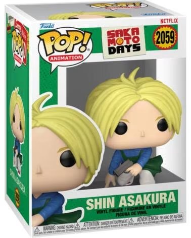 FUNKO pop sakamoto days shin asakura