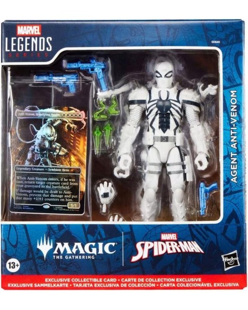 HASBRO FIGURINE MARVEL LEGENDS SERIES MAGIC THE GATHERING AGENT ANTI-VENOM