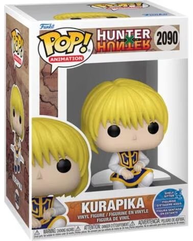 FUNKO pop animacion hunter x hunter kurapika shelf sitter