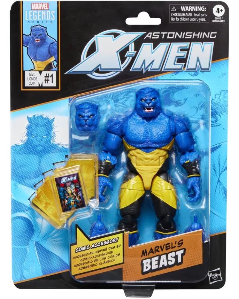 HASBRO FIGURA MARVEL LEGENDS SERIES ASTONISHING X-MEN MARVEL´S BEAST