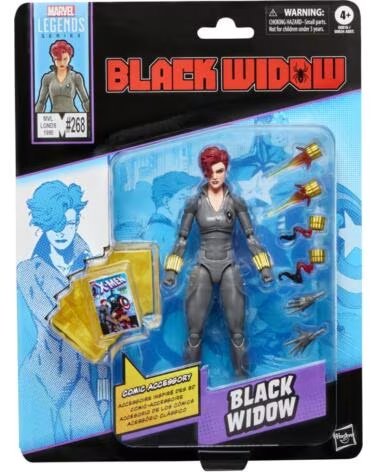 HASBRO FIGURA MARVEL LEGENDS SERIES BLACK WIDOW