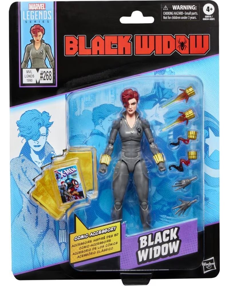 HASBRO FIGURA MARVEL LEGENDS SERIES BLACK WIDOW