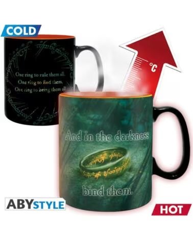ABYSTYLE Taza termica el senor de los anillos sauron 460ml