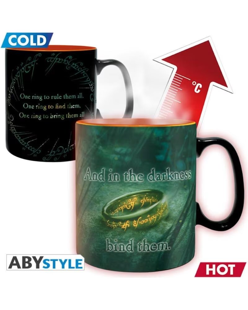 ABYSTYLE Taza termica el senor de los anillos sauron 460ml