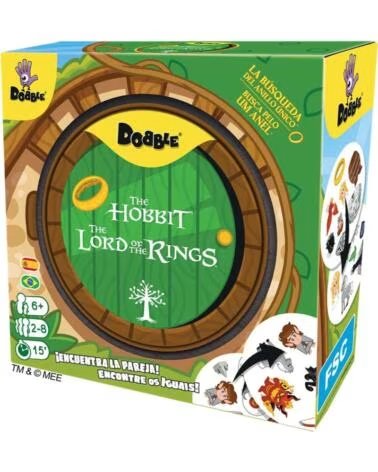 ASMODEE Juego de mesa dobble the lord of the rings
