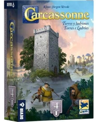 DEVIR Carcassonne torres ladrones exp4
