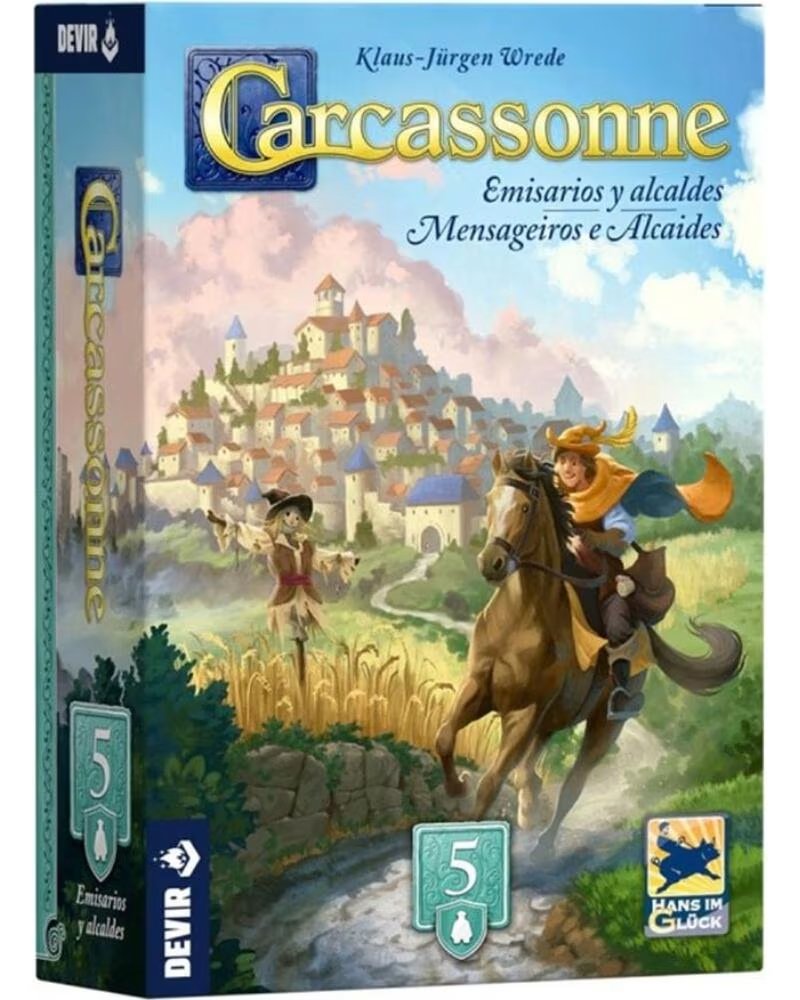 DEVIR Carcassonne emisarios y alcaldes exp5