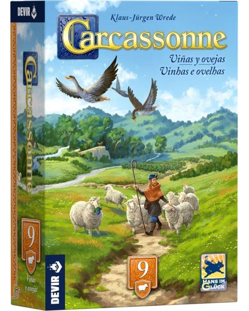 DEVIR Carcassonne vinas ovejas exp9