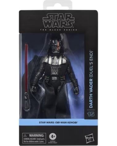 HASBRO Figura star wars the black series obi - wan kenobi darth vader duels end