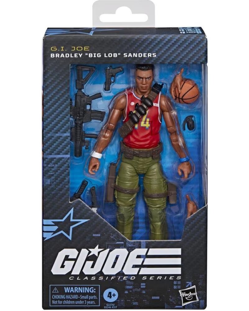 HASBRO Figura g i joe classified series bradley pulgadasbig lob pulgadas sanders
