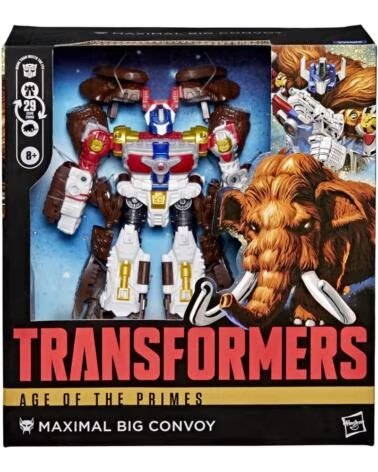 HASBRO Figura transformers age of the primes maximal big convoy