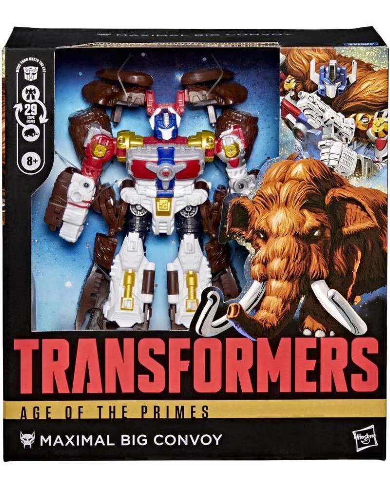 HASBRO Figura transformers age of the primes maximal big convoy