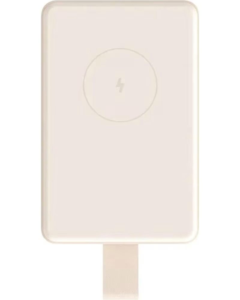 XIAOMI Powerbank 6000mAh Magnetic Power Bank 6000- 15W- Beige