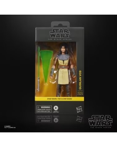 HASBRO Figura star wars the clone wars the black series quinlan vos