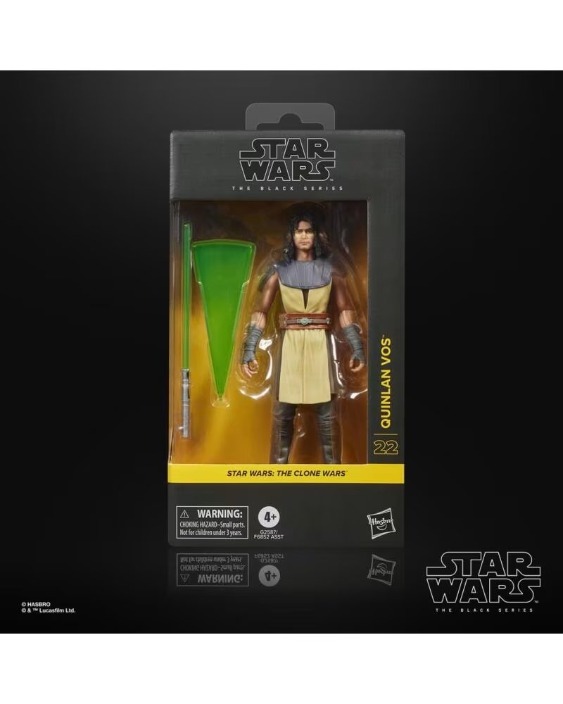 HASBRO Figura star wars the clone wars the black series quinlan vos