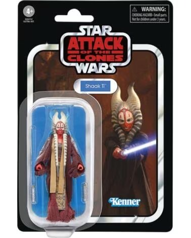 HASBRO Figura star wars attack of the clones shaak ti