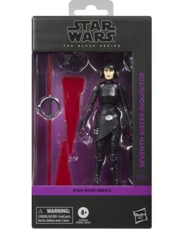 HASBRO Figura star wars rebels the black series seventh sister inquisitor