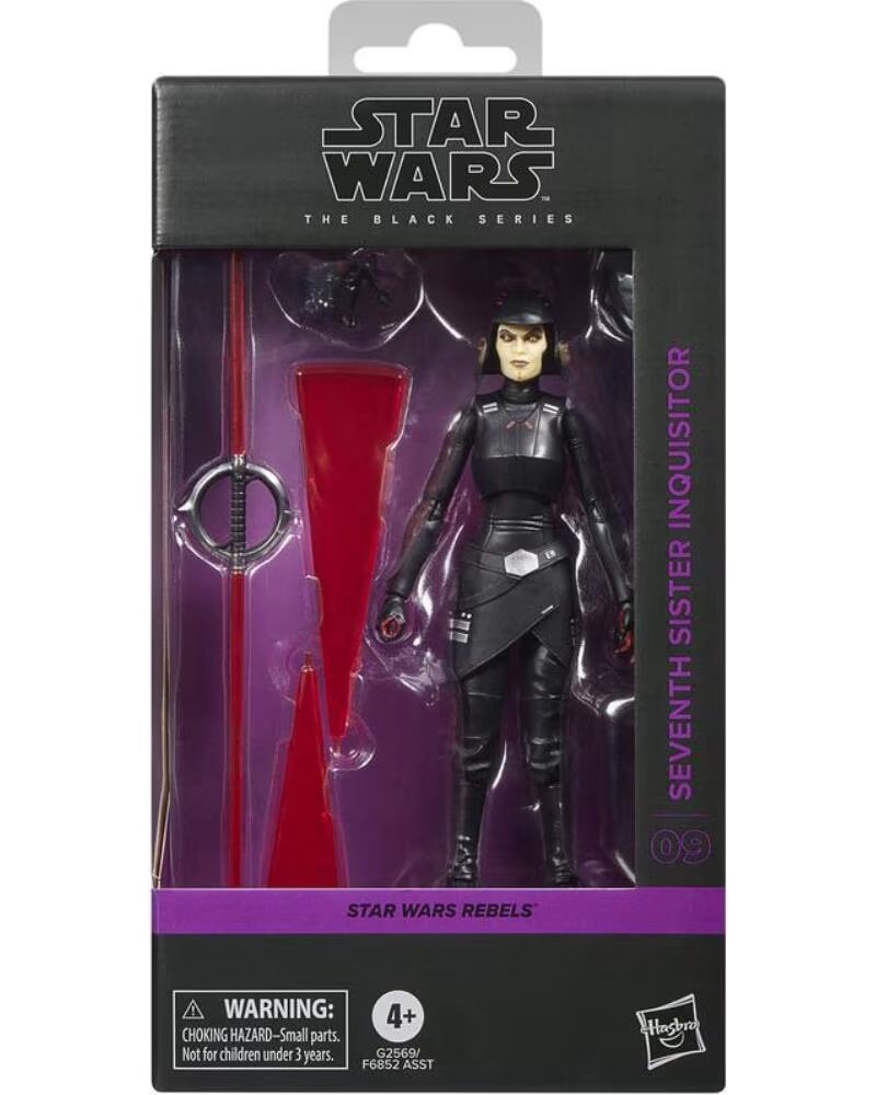 HASBRO Figura star wars rebels the black series seventh sister inquisitor