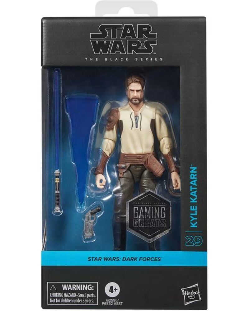 HASBRO Figura star wars dark forces the black series kyle katarn