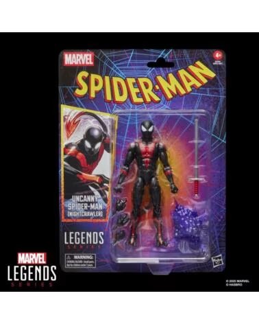 HASBRO Figura marvel legends series uncanny spider - man nightcrawler