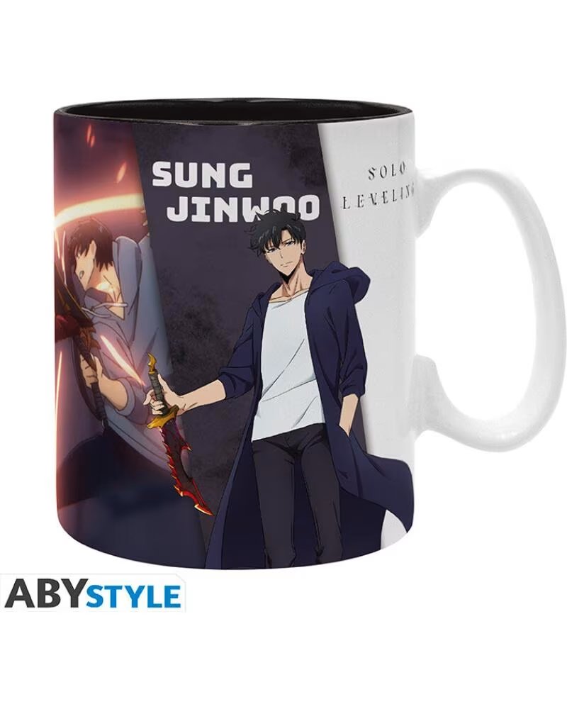 ABYSTYLE Taza solo leveling jinwoo igris