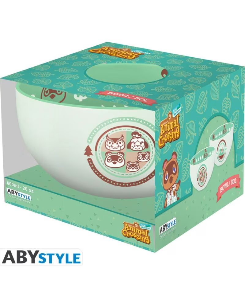 ABYSTYLE Bowl animal crossing characters 600 ml