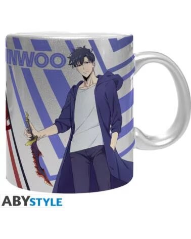 ABYSTYLE Taza solo leveling jinwoo e igris 320 ml