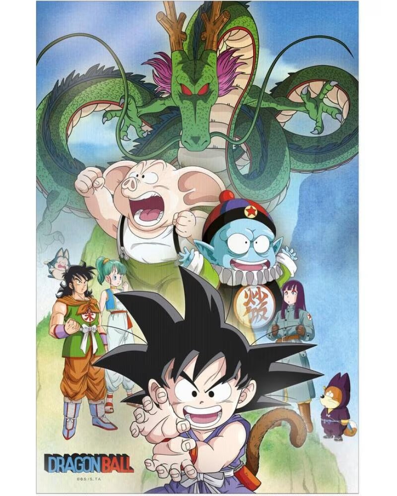 SD TOYS Poster 3d 38x58cm shenron and heroes dragon ball
