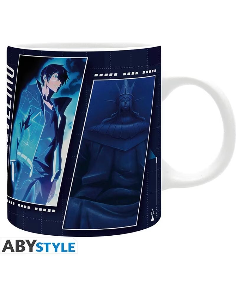 ABYSTYLE Taza solo leveling prueba de jinwoo 320 ml