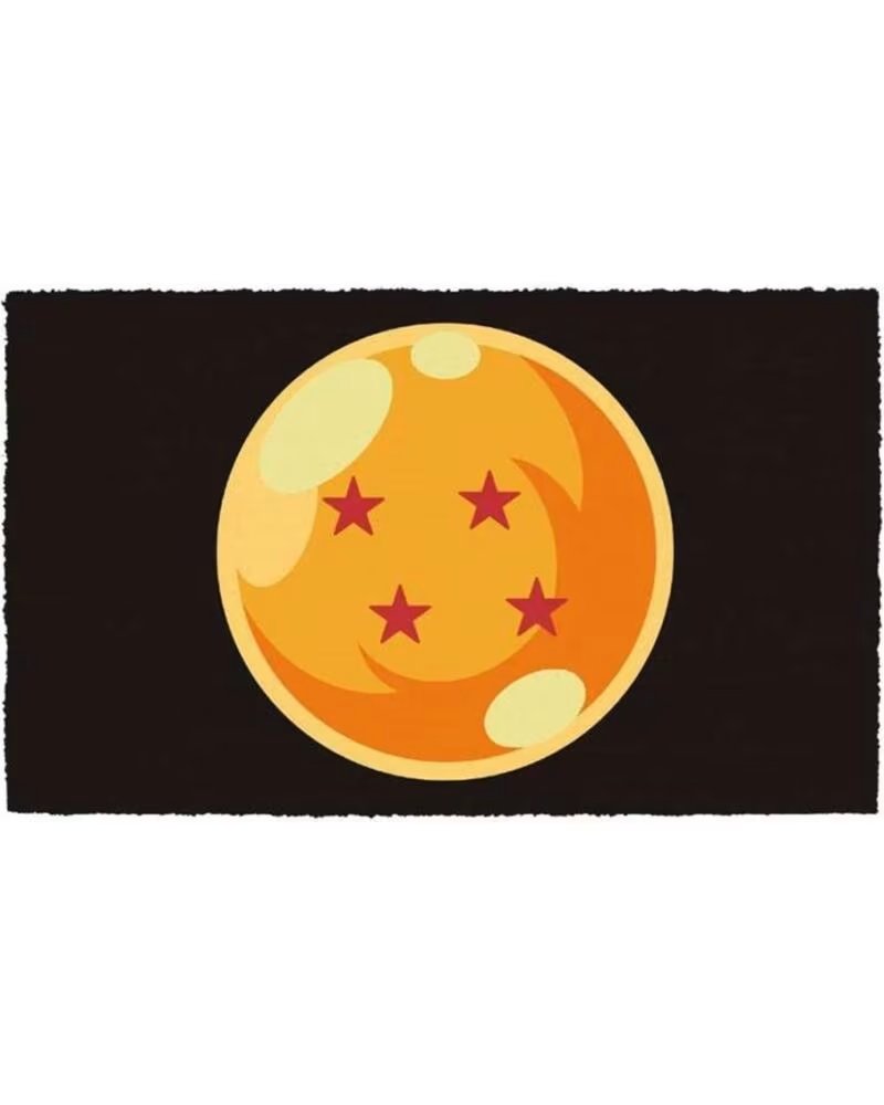 SD TOYS Felpudo dragon ball bola 4 estrellas 60x40cm