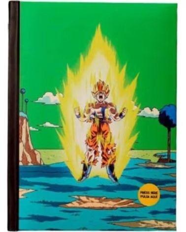 SD TOYS Libreta dragon ball z batalla final namek con luz