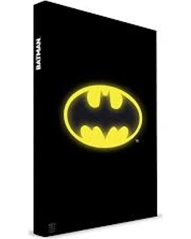 SD TOYS Libreta batman simbolo con luz