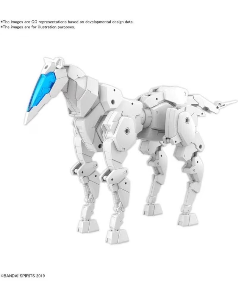 BANDAI Vehiculo expansion hobby 30mm exa - vehicle horse mecha ver blanco