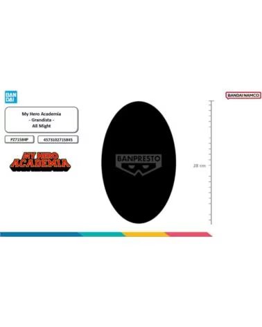 BANPRESTO Figura my hero academia grandista all might