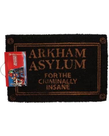 SD TOYS Arkham asylum felpudo 60x40 dc comics