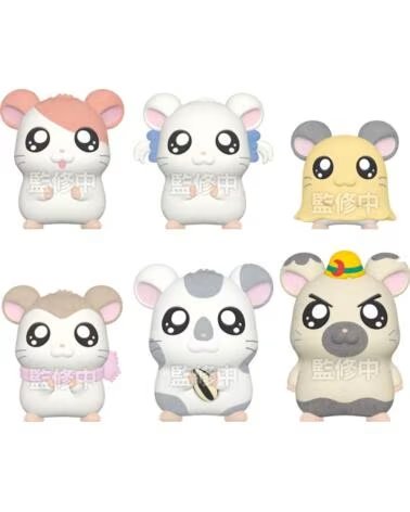 CANDY Hamtaro flocked doll 1 unidad aleatoria