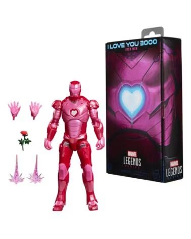 HASBRO Figura marvel legends series i love you boo iron man