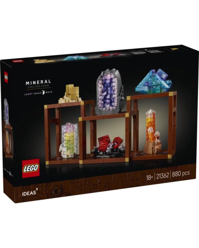 LEGO ideas coleccion de minerales