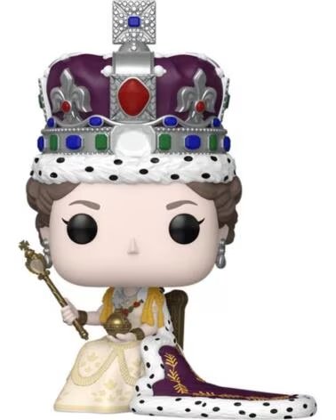 FUNKO pop premium reina isabel ii coronacion