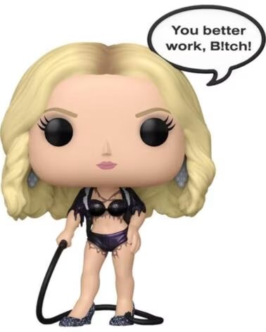 FUNKO pop sayings britney spears you better work btch