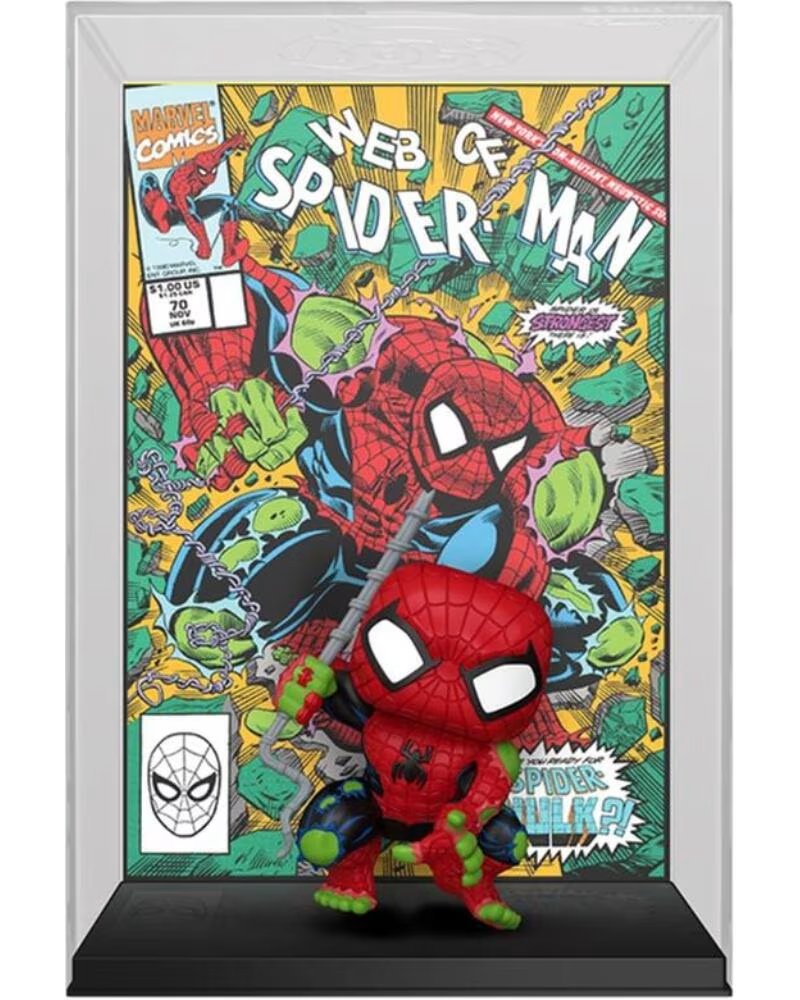 FUNKO pop comic covers marvel spider - hulk
