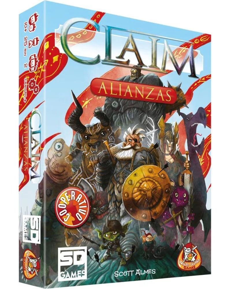 SD GAMES Juego de mesa claim alianzas