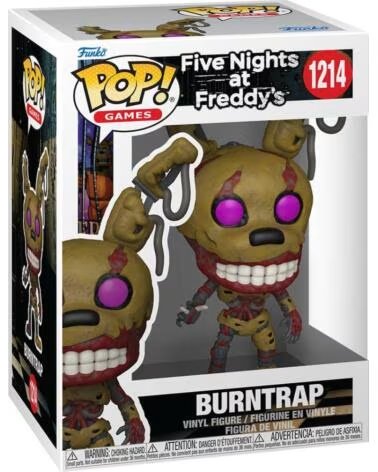 FUNKO pop games five nights at freddys burntrap