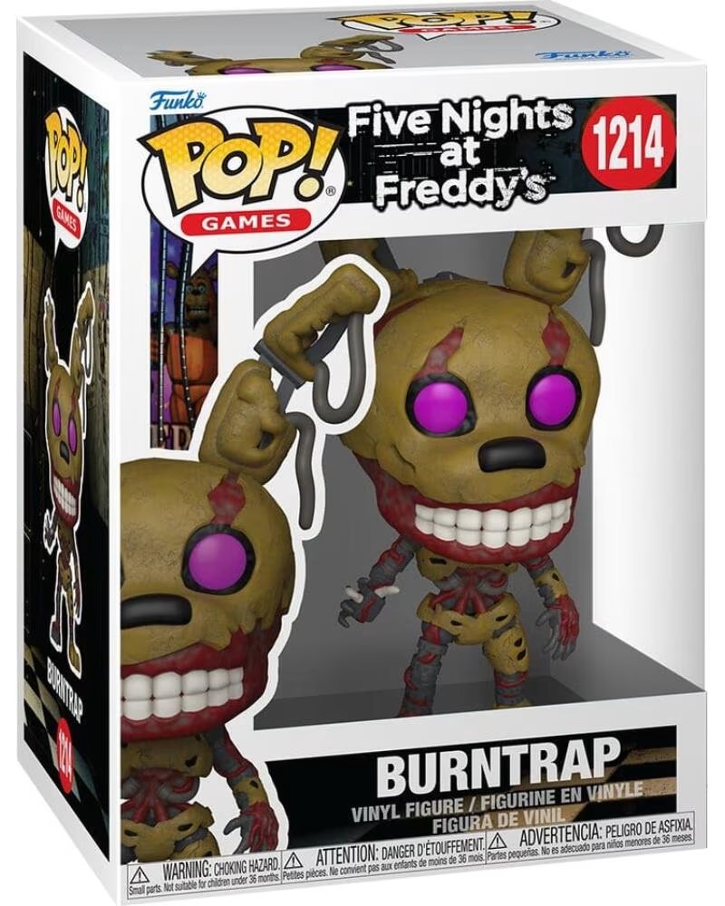 FUNKO pop games five nights at freddys burntrap