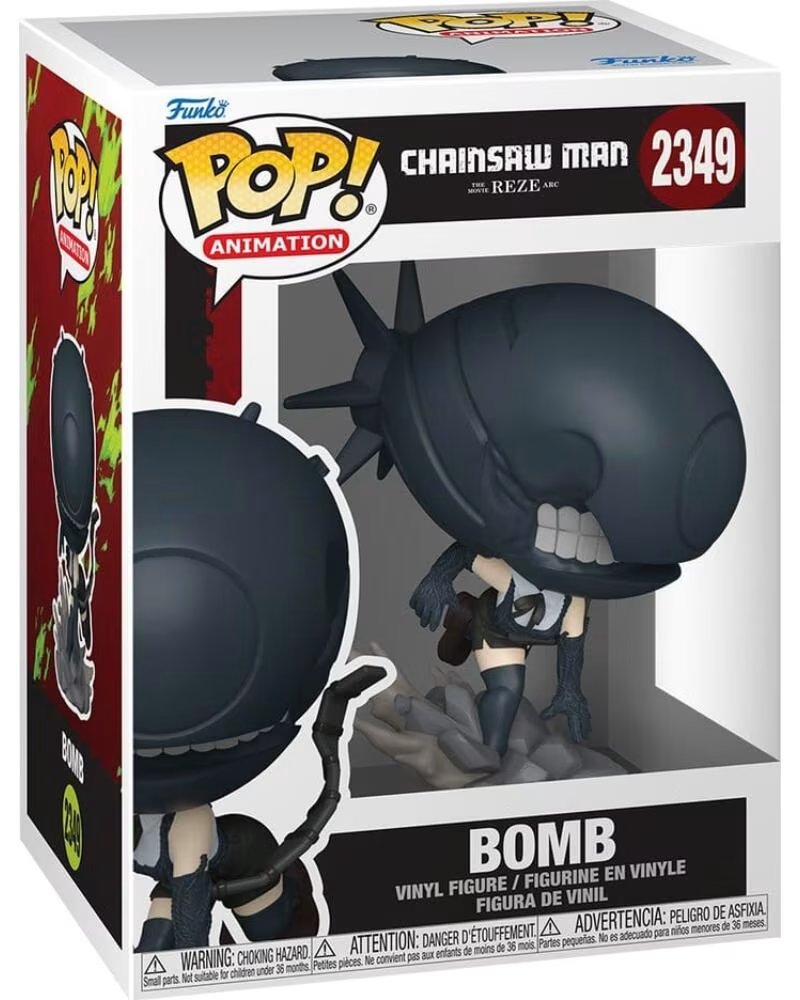 FUNKO pop animation chainsaw man the movie reze arc bomb